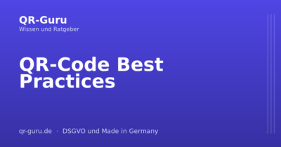 QR-Code Best Practices