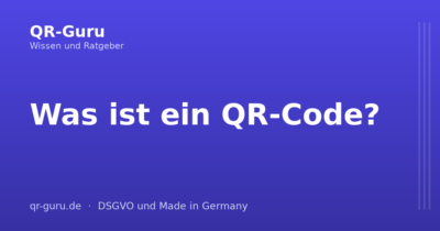 Was ist ein QR-Code?
