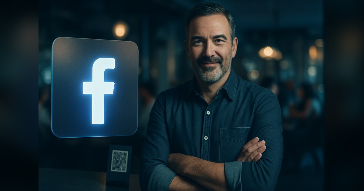 Facebook-QR-Code Anwendungsbeispiel