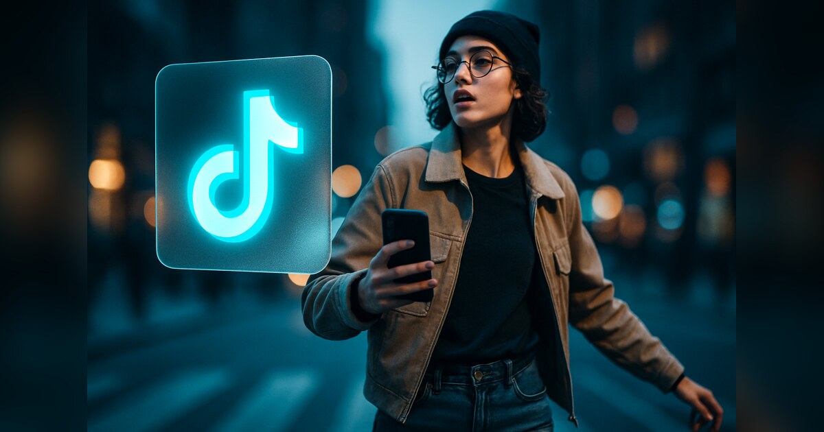 TikTok-QR-Code Anwendungsbeispiel