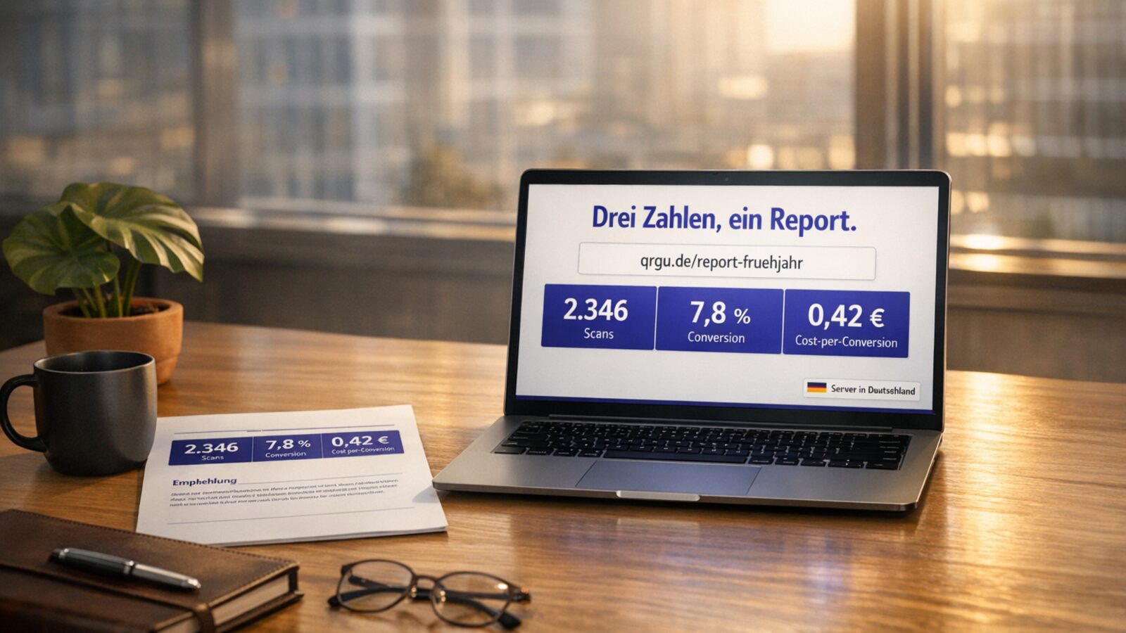 Kampagnen-Reporting fuer Geschaeftsleitung und Kunden: Was QR-Scan-Statistiken aussagen