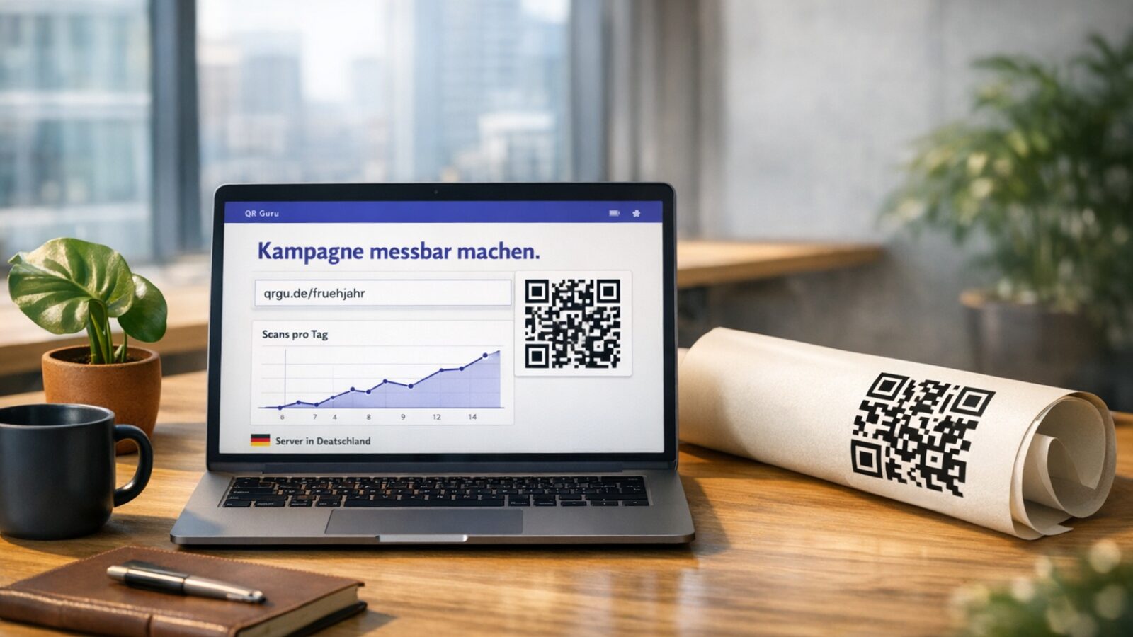 Print-Kampagne mit QR-Code: Vom Plakat zum messbaren Sign-up
